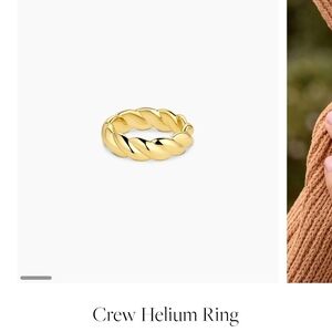 Gorjana Gold Crew Helium Ring